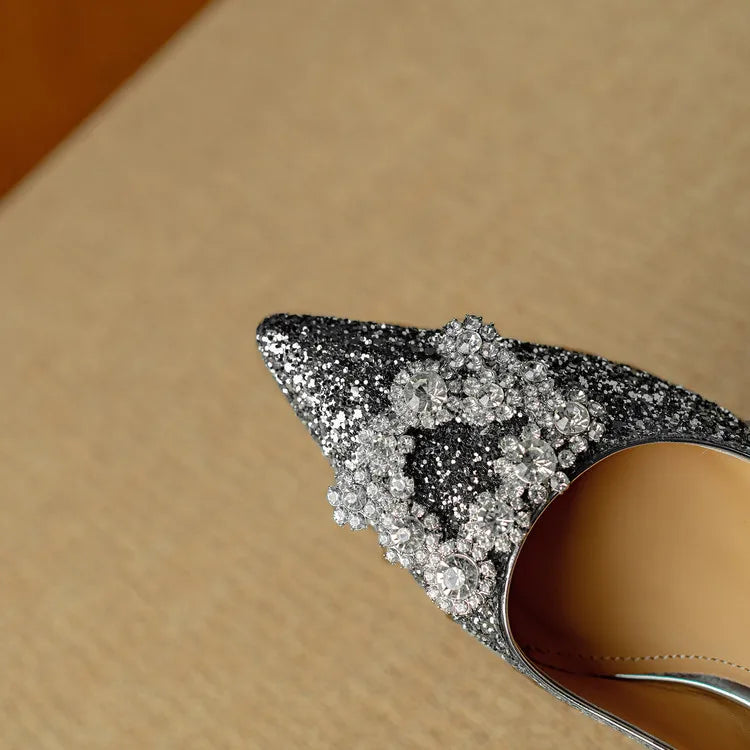 Chloe | Glitter Pumps