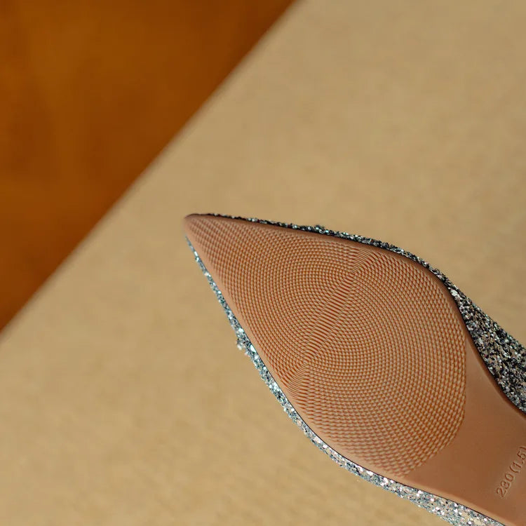 Chloe | Glitter Pumps