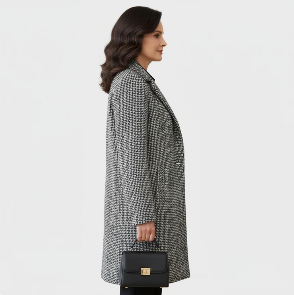 Wendy™ | Long Fabric Coat