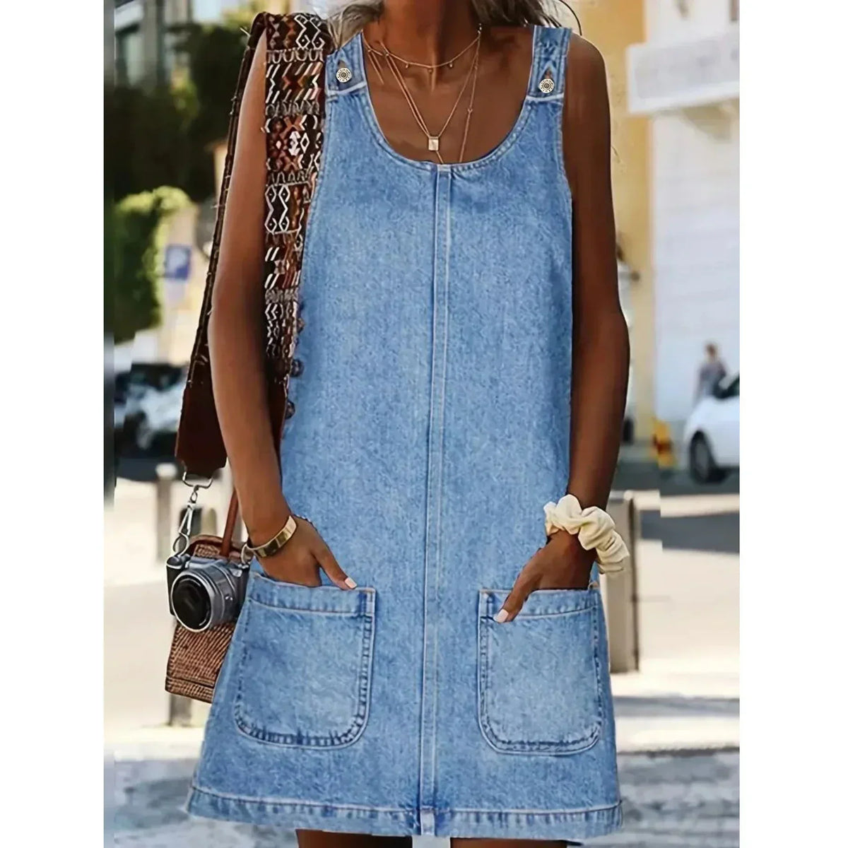 Valerie | Relaxed Denim Dress