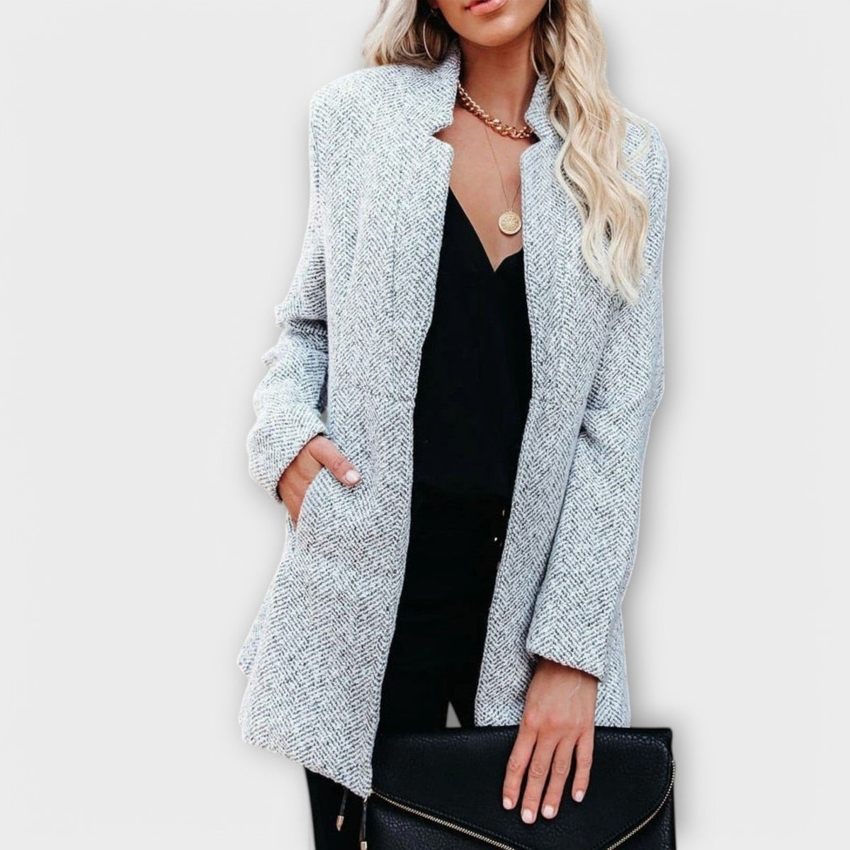 Emily | Lightweight Tweed Jacket
