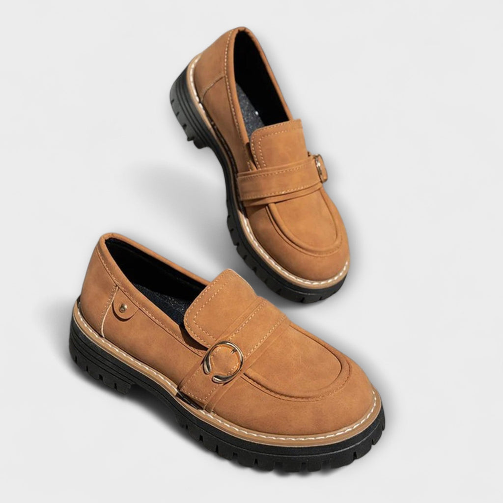 Lora™ | Round Toe Casual Loafers