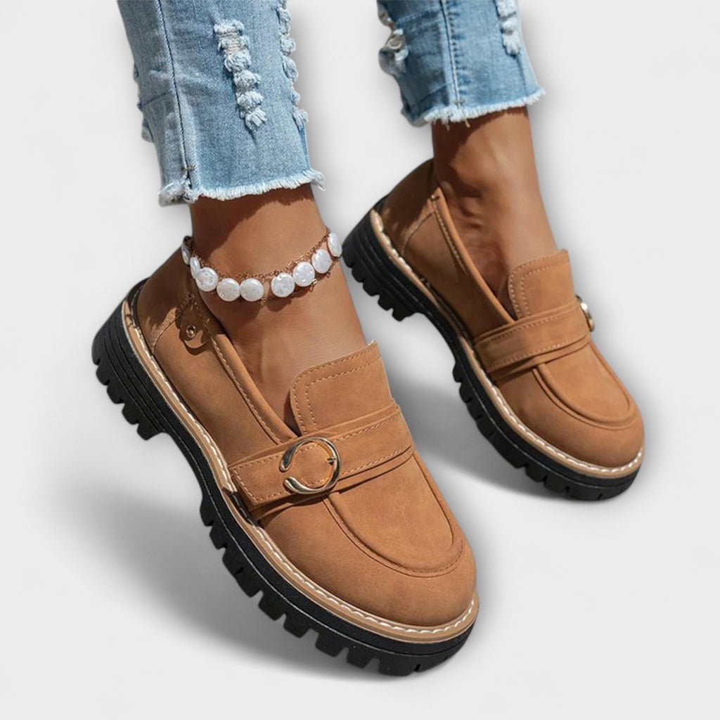 Lora™ | Round Toe Casual Loafers