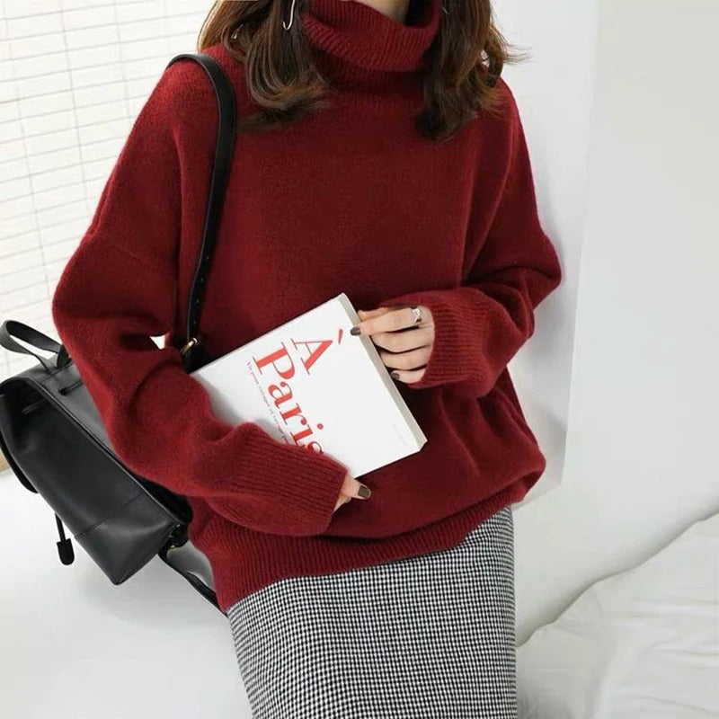 Ilona | Oversized Turtleneck Sweater