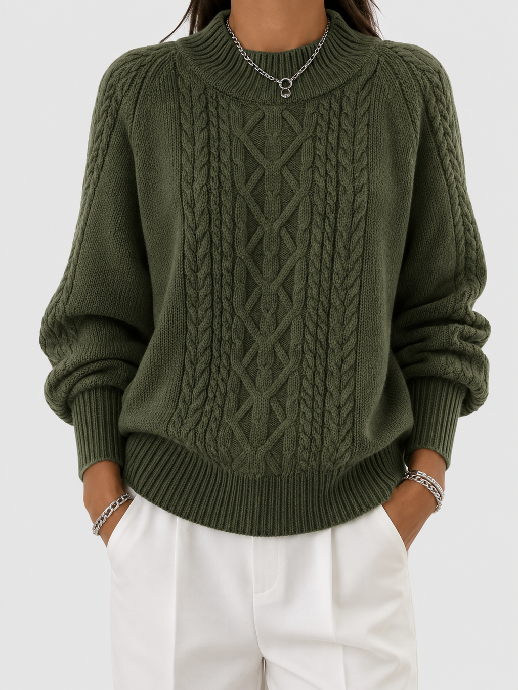 Lory | Casual Long-Sleeve Tunic Sweater