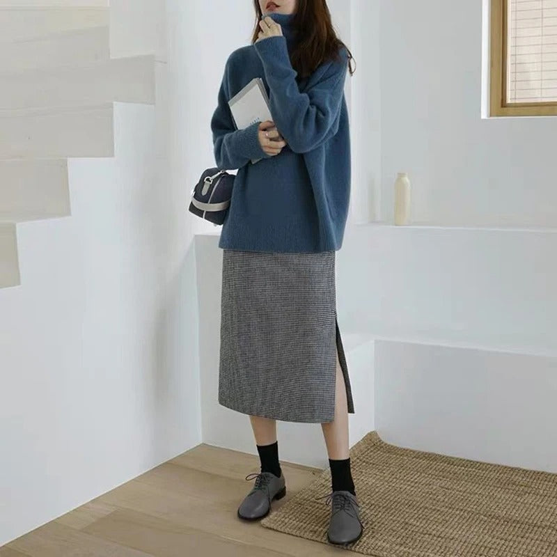 Ilona | Oversized Turtleneck Sweater