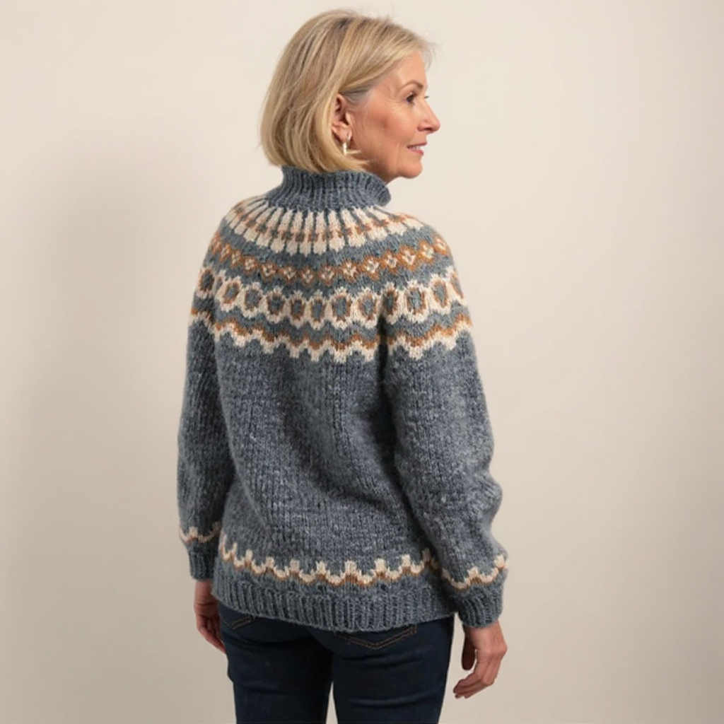 Amara | Classic Icelandic Knit Sweater