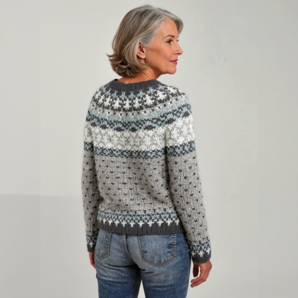 Amelia | Retro-Inspired Islands Sweater