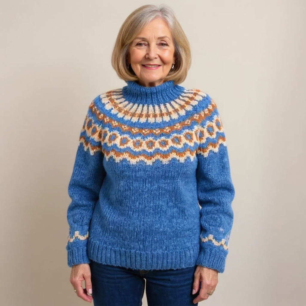 Amara | Classic Icelandic Knit Sweater