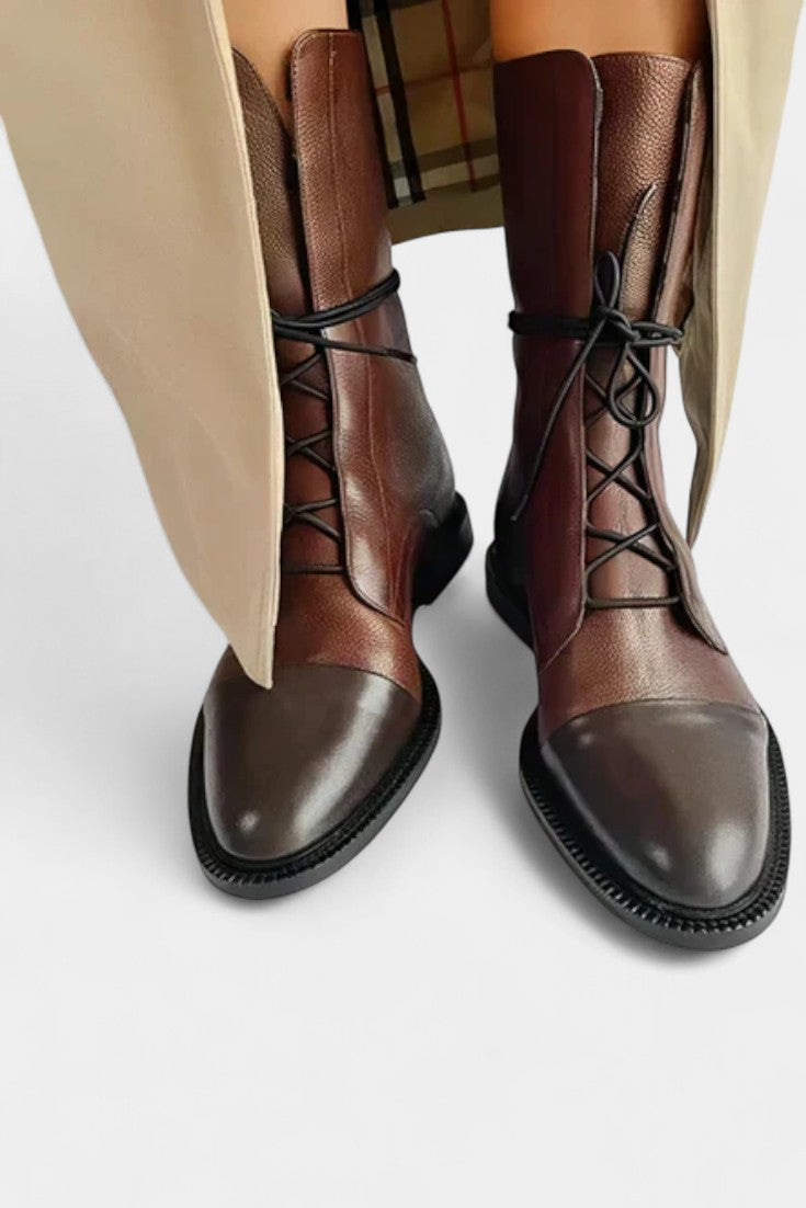 Isabella Stylish Heeled Boots with Orthopedic Support