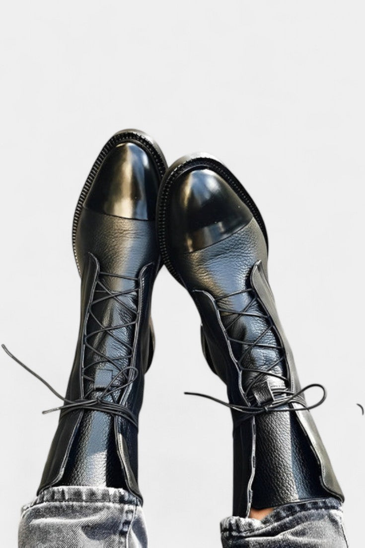 Isabella Stylish Heeled Boots with Orthopedic Support