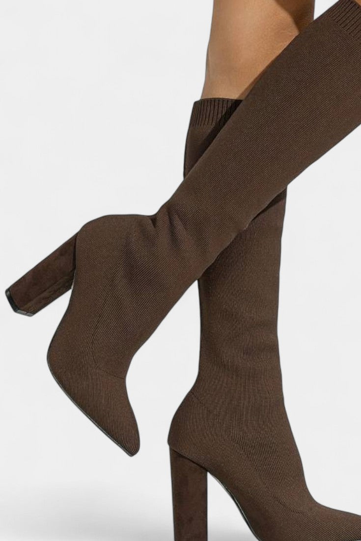 Frédérique Chunky Heel Ankle Boots