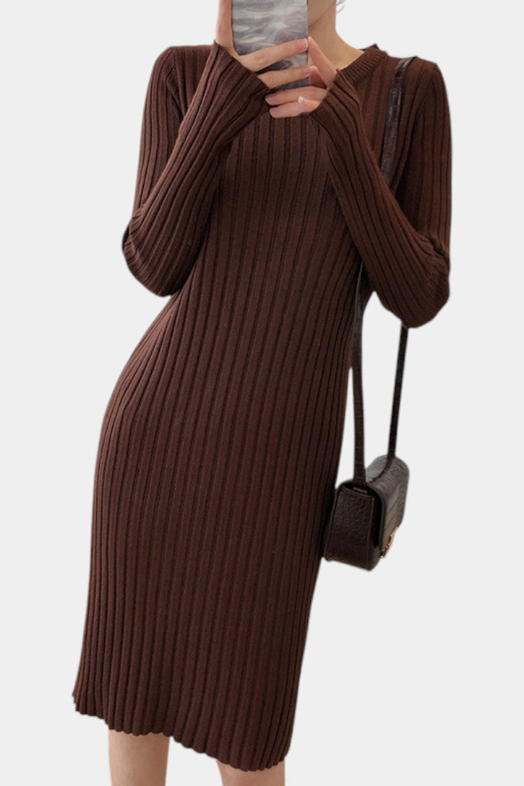 Alectra Modern Silhouette Two-Piece Knit Ensemble