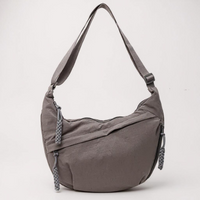 Gray Shoulder Bag