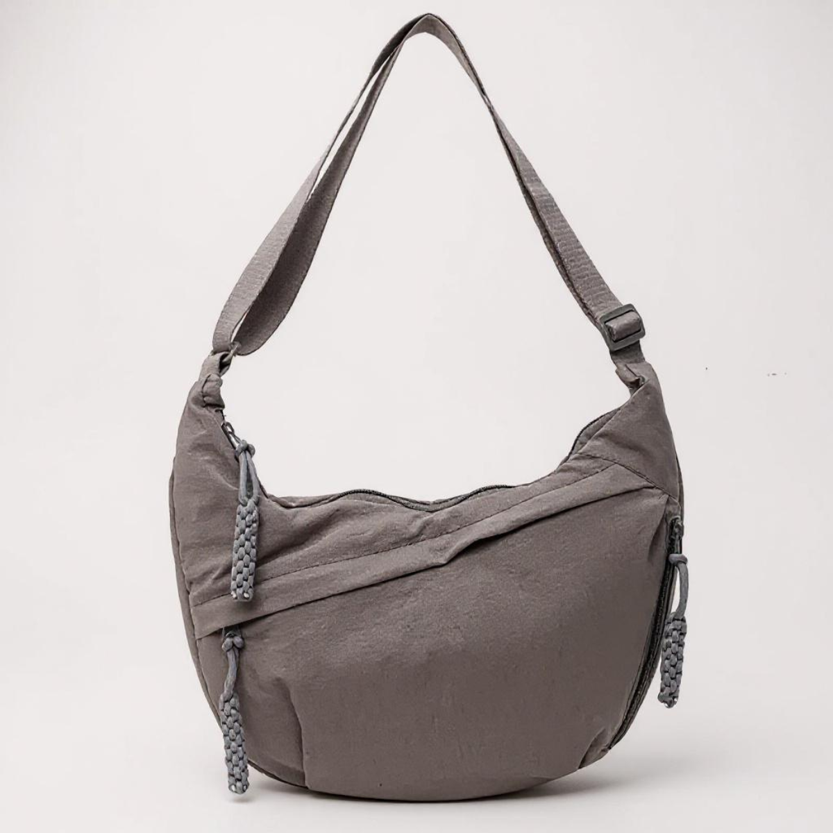 Claire | Gray Shoulder Bag