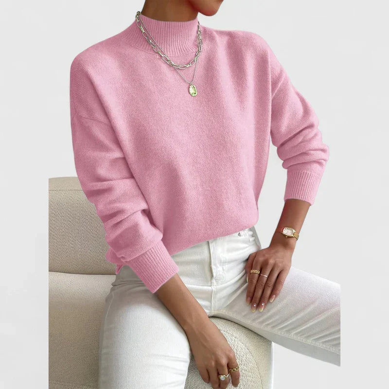 Isla | Pink Knit Sweater